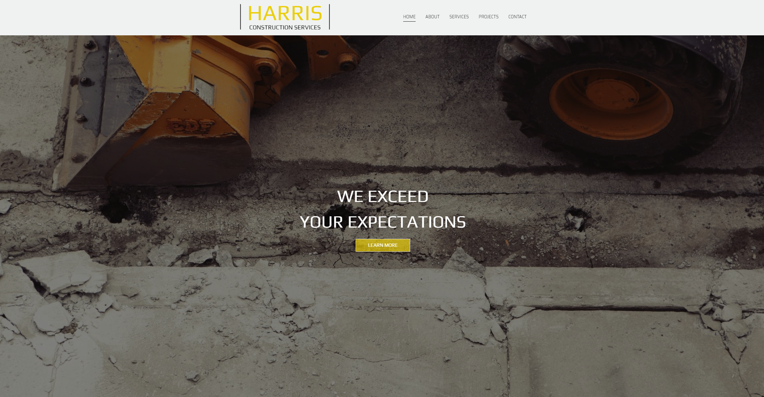 Construction Website Design by LoneSync Website Builder